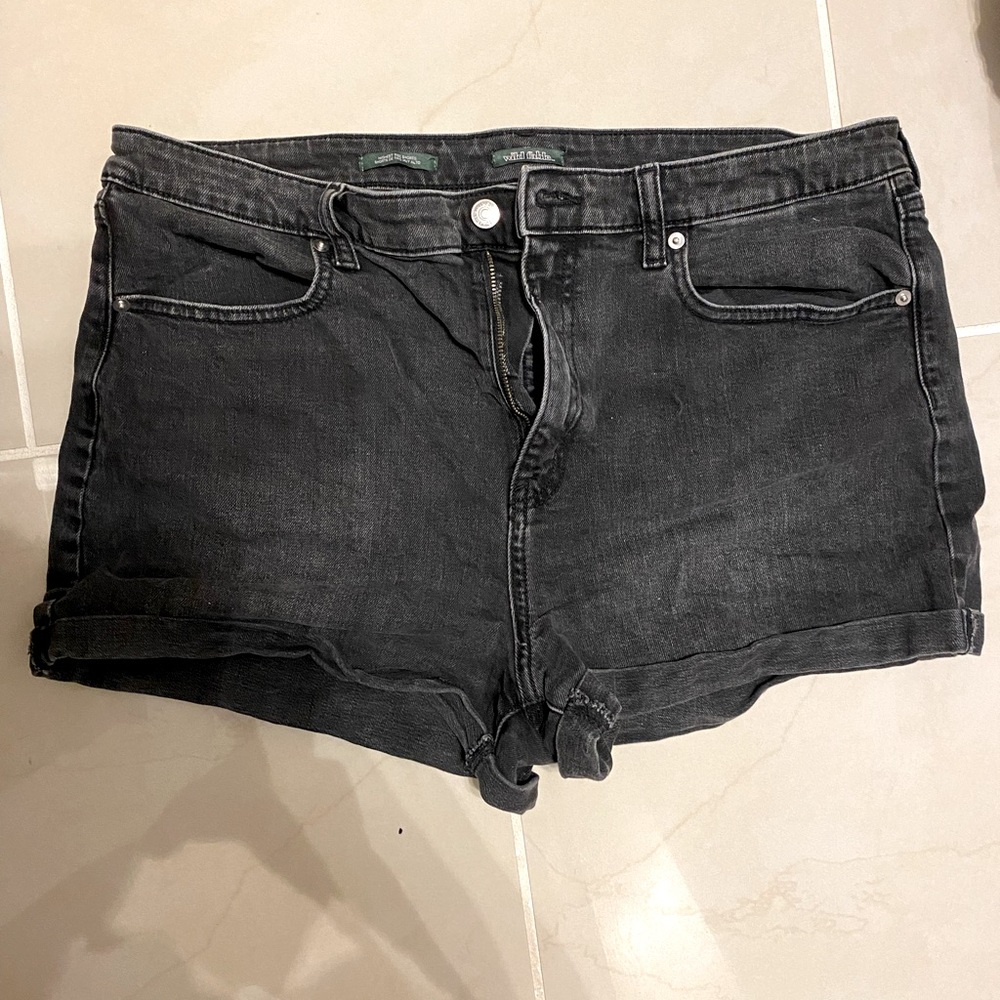 Wild Fable Black Shorts